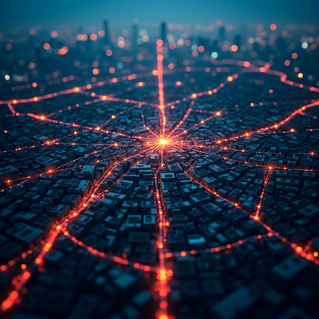 Ciudad inteligente conectada