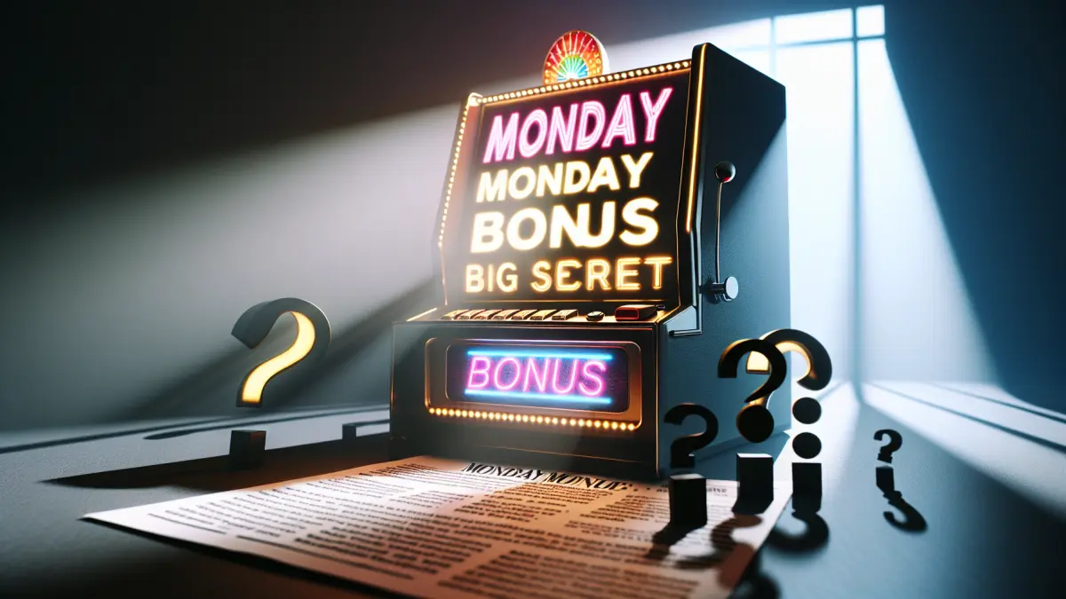 Rahasia Besar di Balik Bonus Slot Senin Pagi